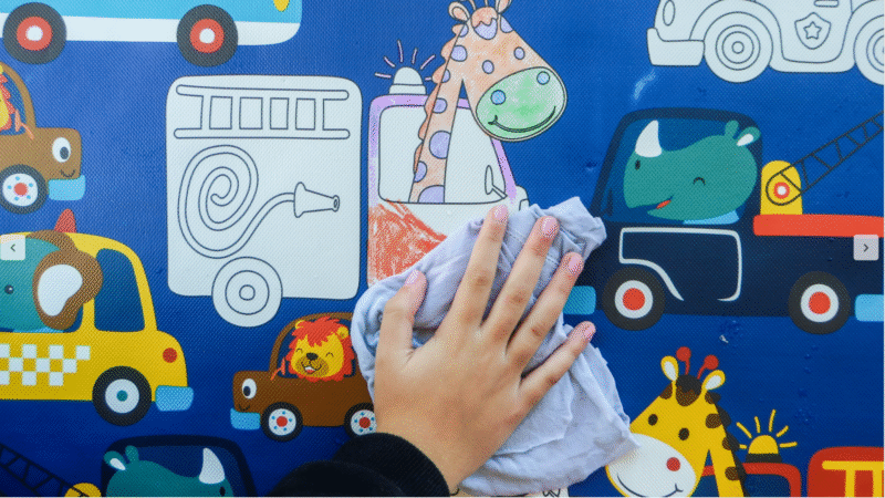 Tapete infantil MARKIDS 120X200CM CARRINHOS